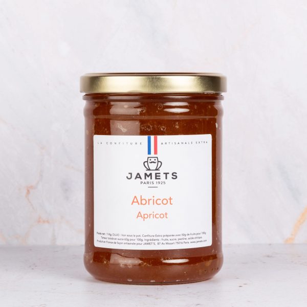 Confiture Abricot Jamets allégée goûtue petit déjeuner